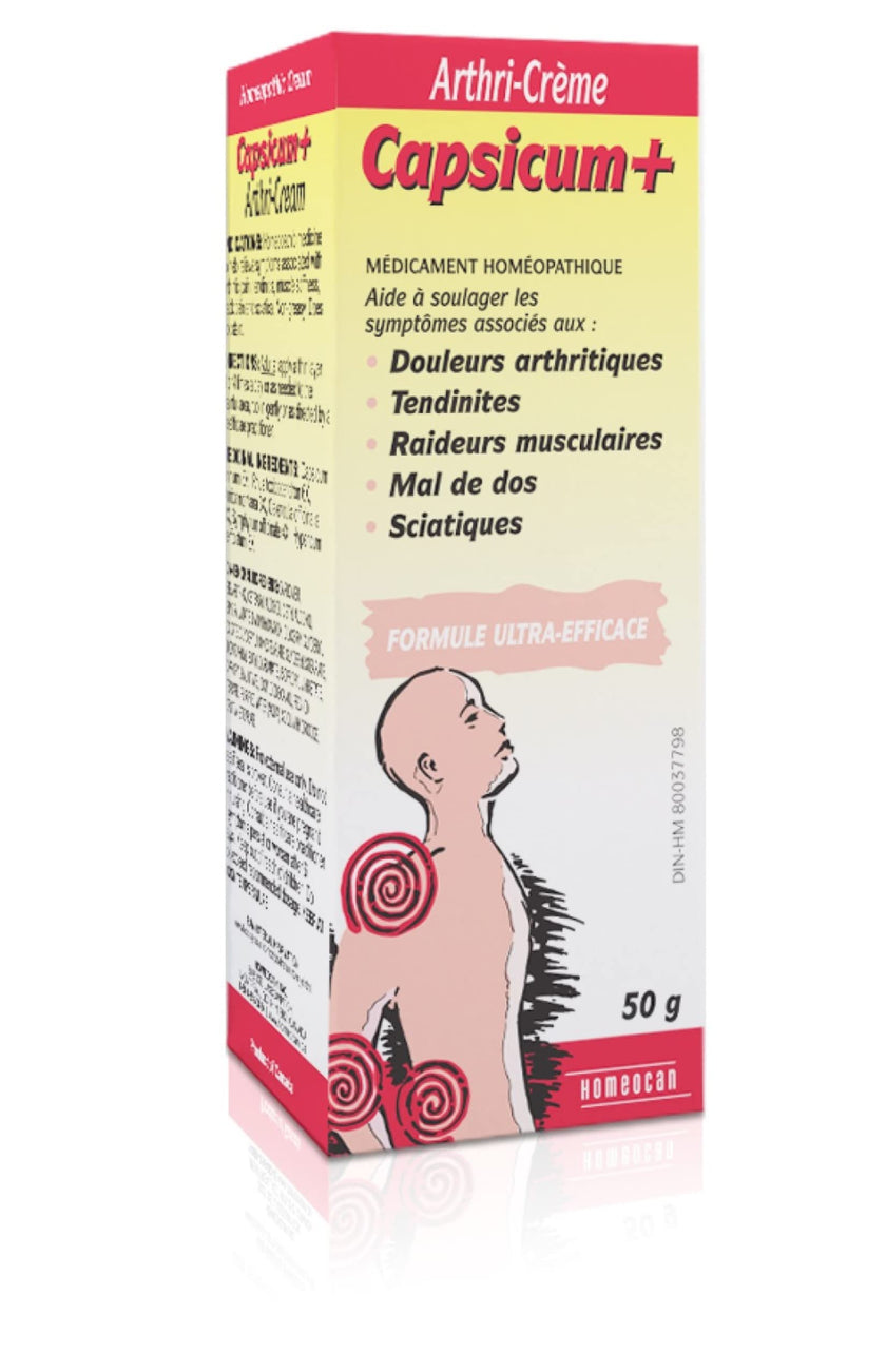 Homeocan - Capsicum+Arthri-Cream, 50g