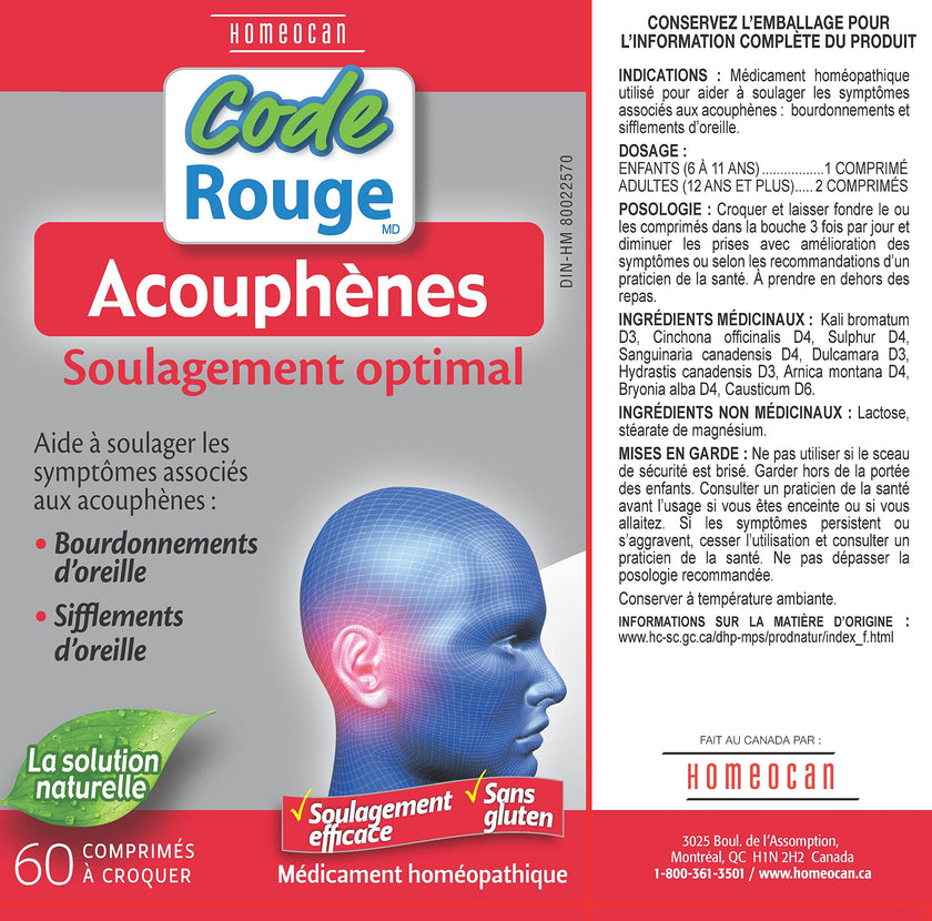 Homeocan - Tinnitus, 60tab