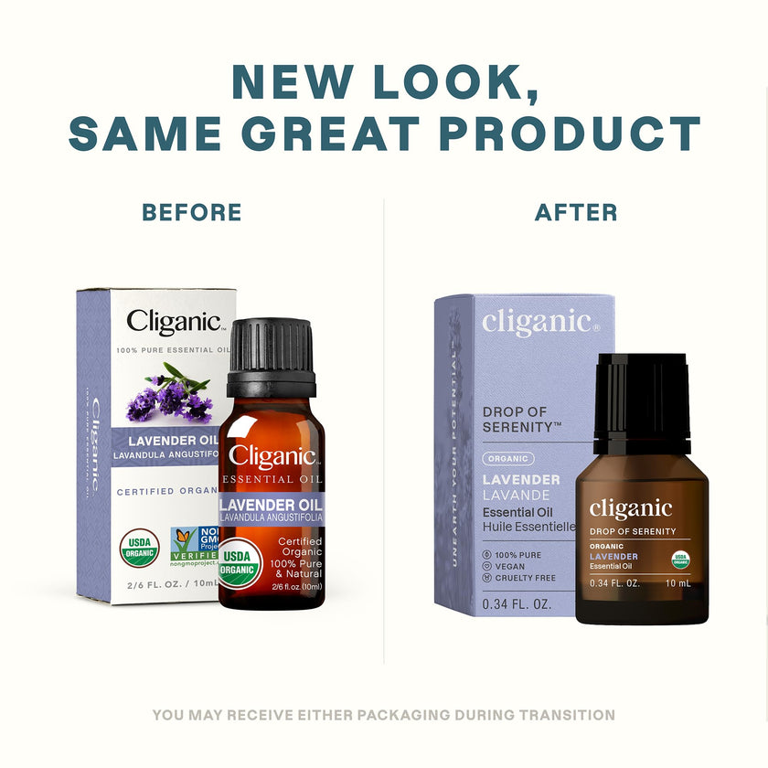 Cliganic - Organic Lavender Oil, 10ml