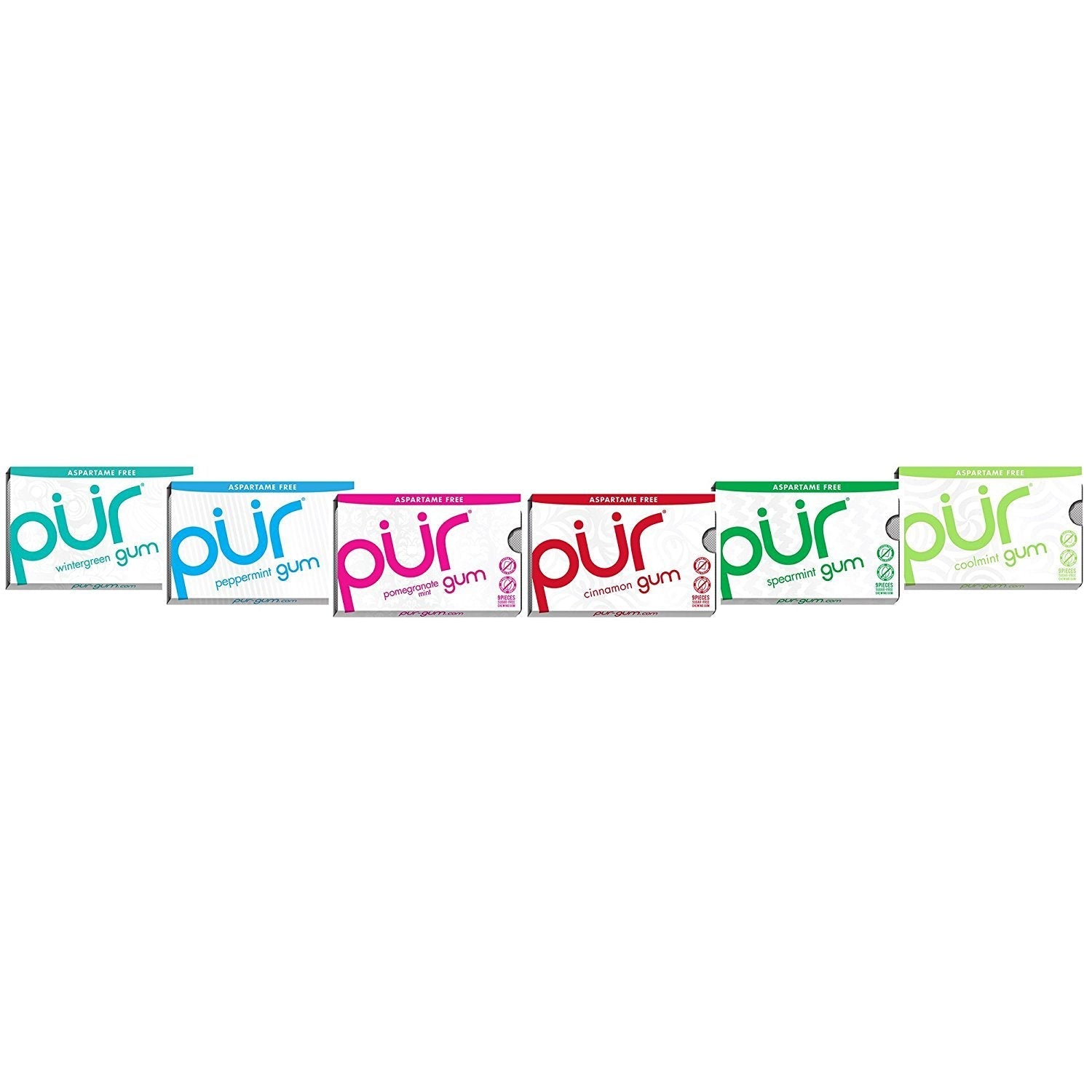 The Pur Company - GBL-Cool Mint (9ct,12/tray)