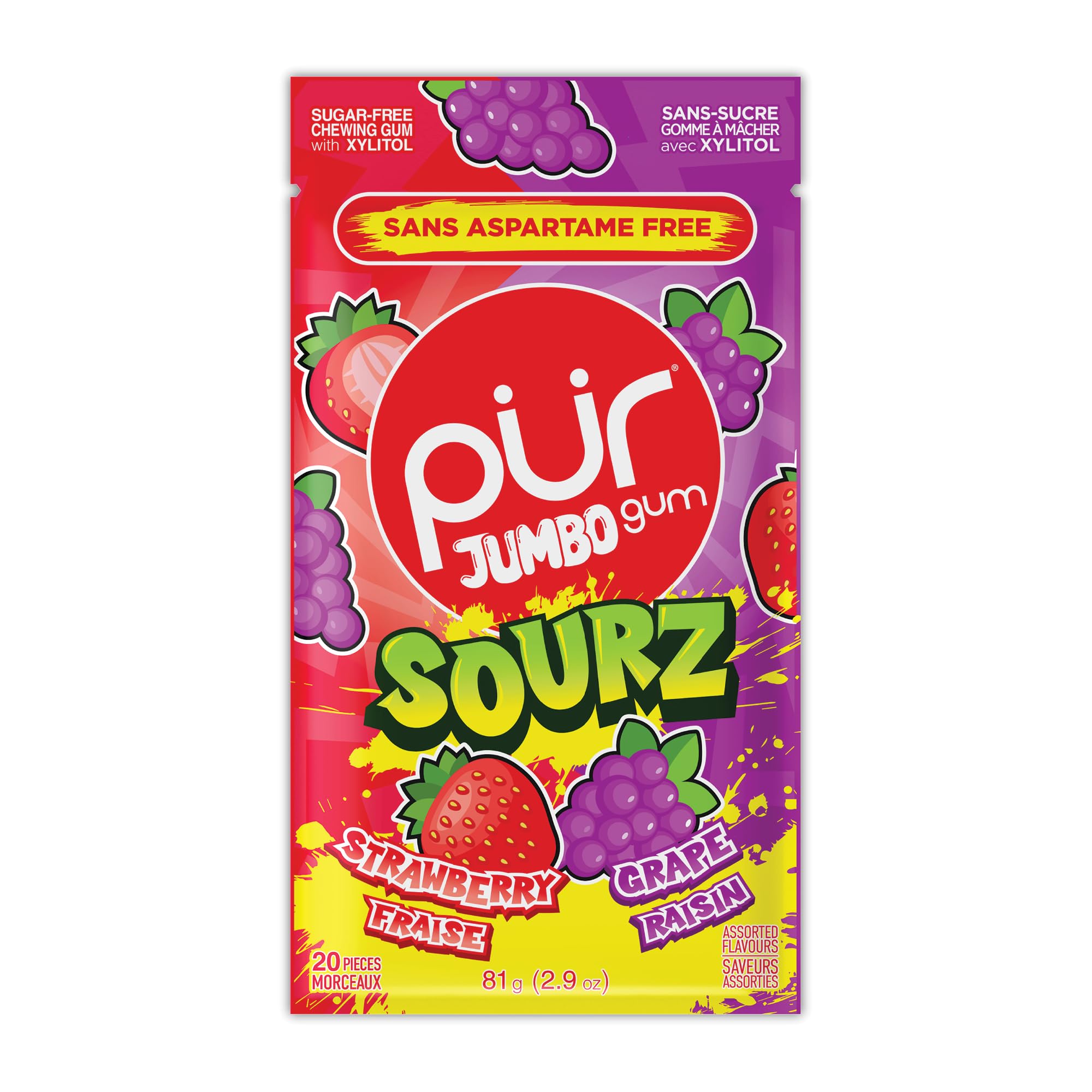 The Pur Company - JS-Straw&Grape (20ct,10/tray)