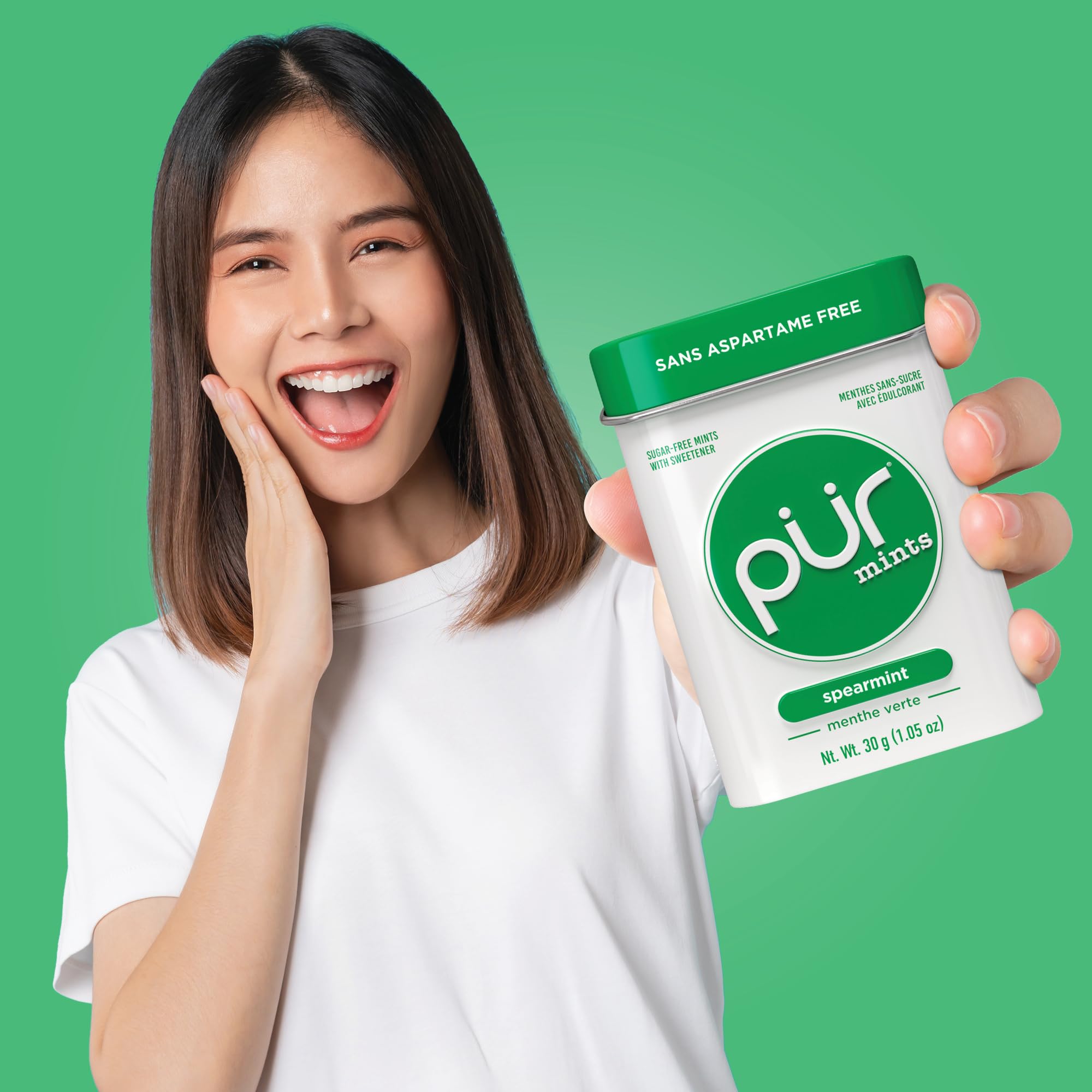 The Pur Company - Mints-Spearmint (30ct,12/tray)