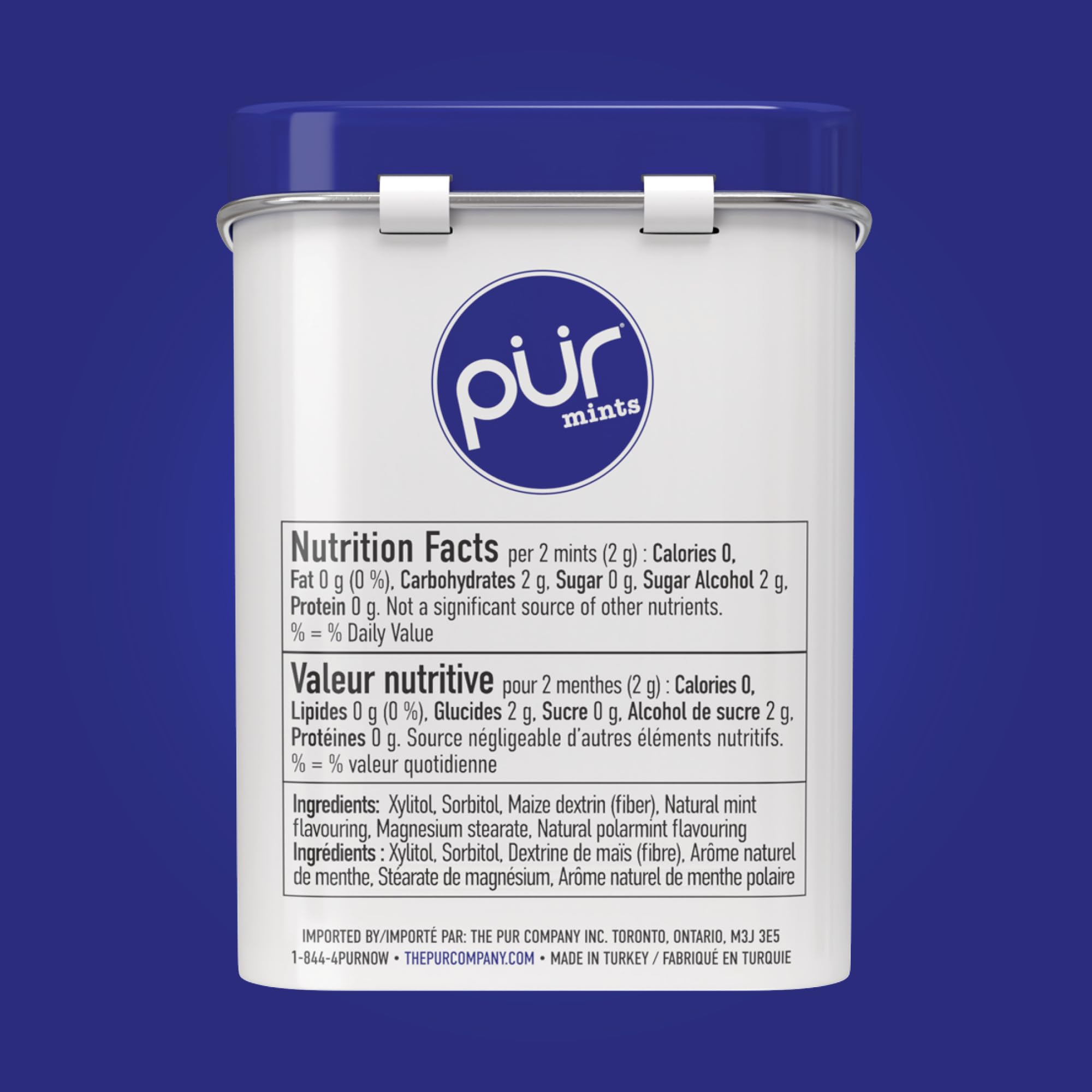 The Pur Company - Mints-Polar Mint (30ct,12/tray)