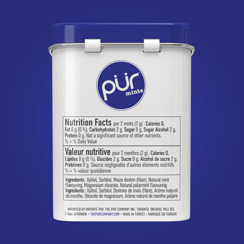 The Pur Company - Mints-Polar Mint (30ct,12/tray)