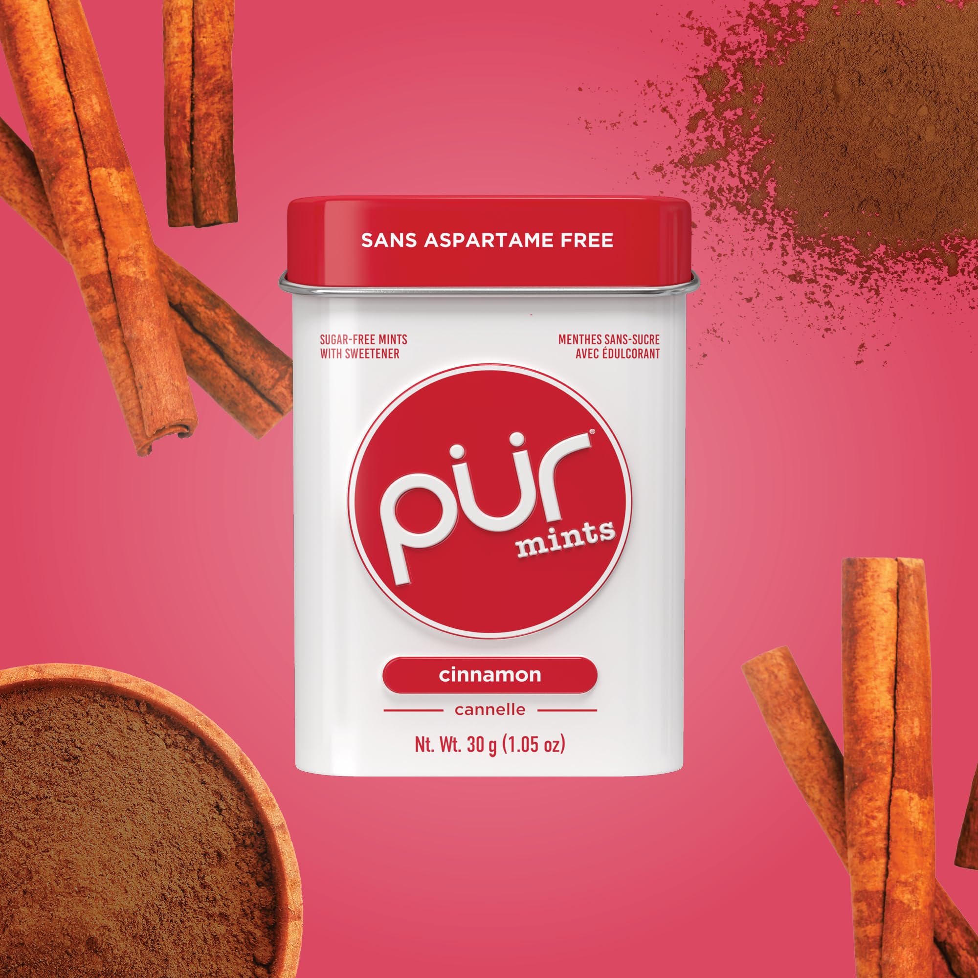 The Pur Company - Mints-Cinnamon (30ct,12/tray)