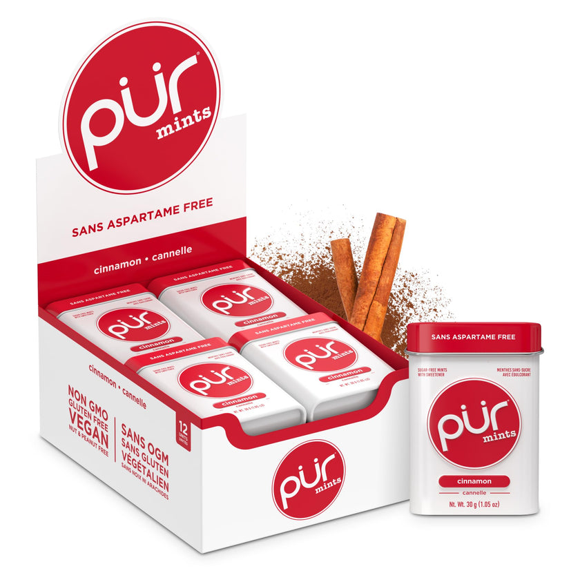 The Pur Company - Mints-Cinnamon (30ct,12/tray)