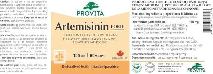 Provita - Artemisinin Forte, 30 caps - Provita - 30