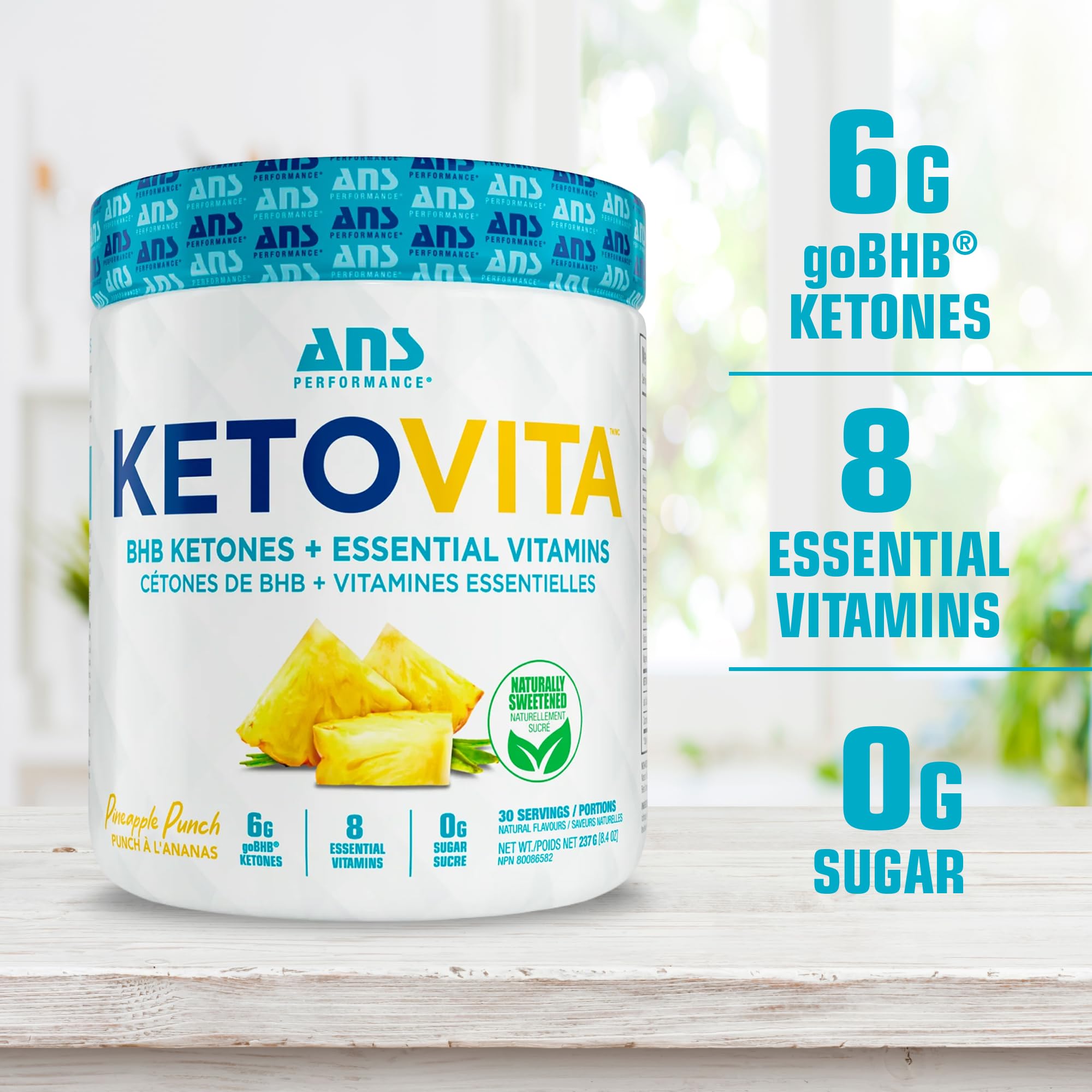ANS Performance - KETOVITA - Pineapple Punch (232g)