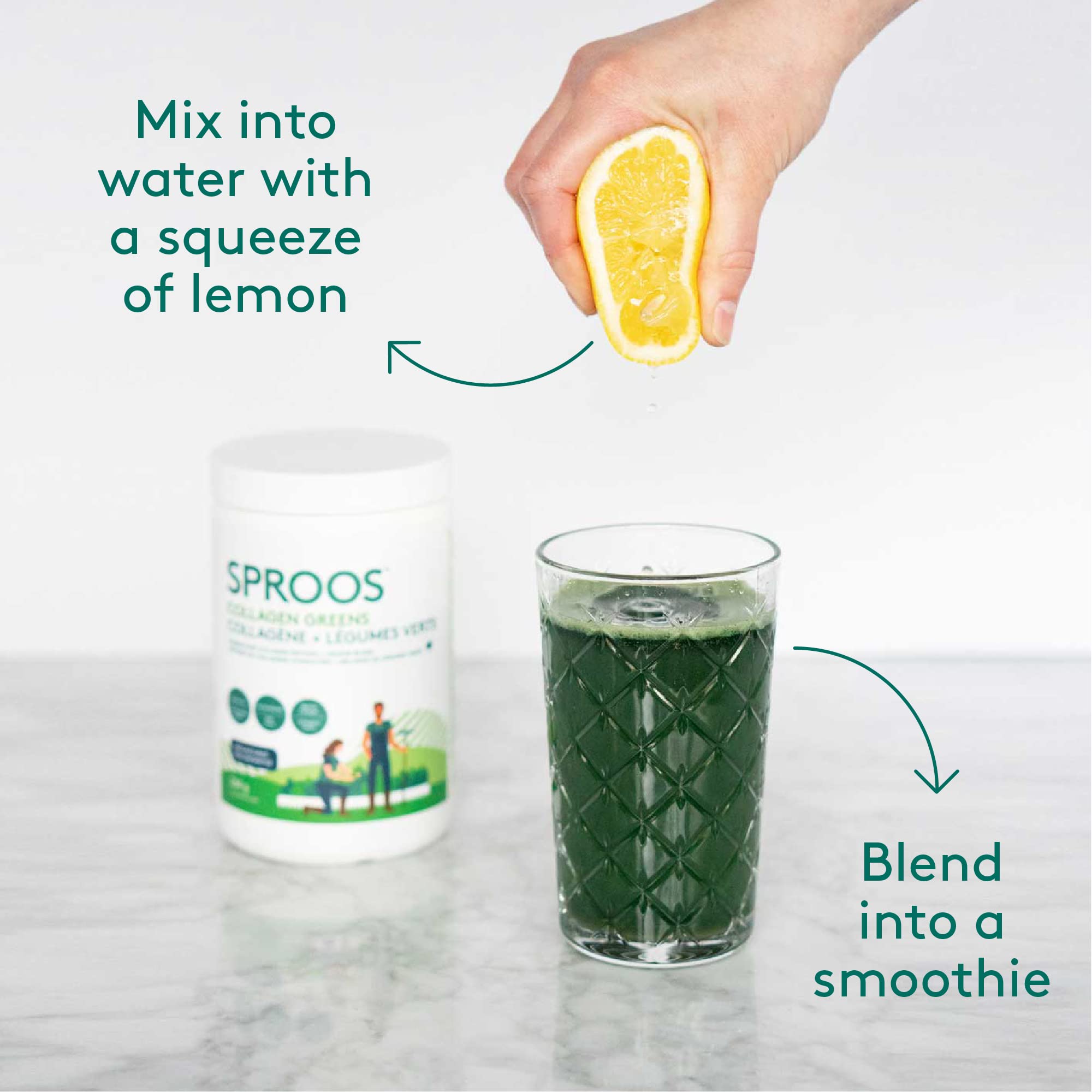 Sproos Collagen Greens (264g)