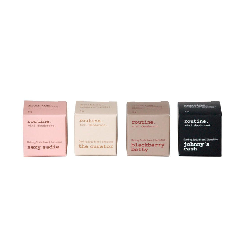Routine Natural Beauty - Smooth Operators Minis Kit (4pk)