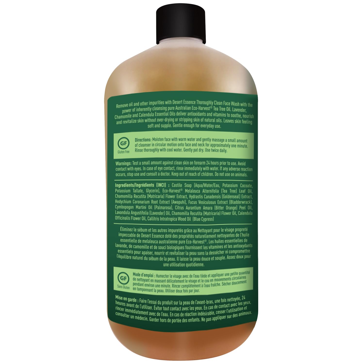 Desert Essence - Thoroughly Clean Face Wash - Refill (946ml)