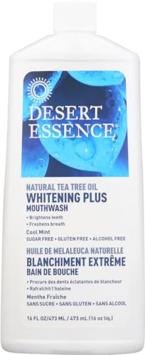 Desert Essence - Tea Tree Whitening Plus - Cool Mint (480ml)