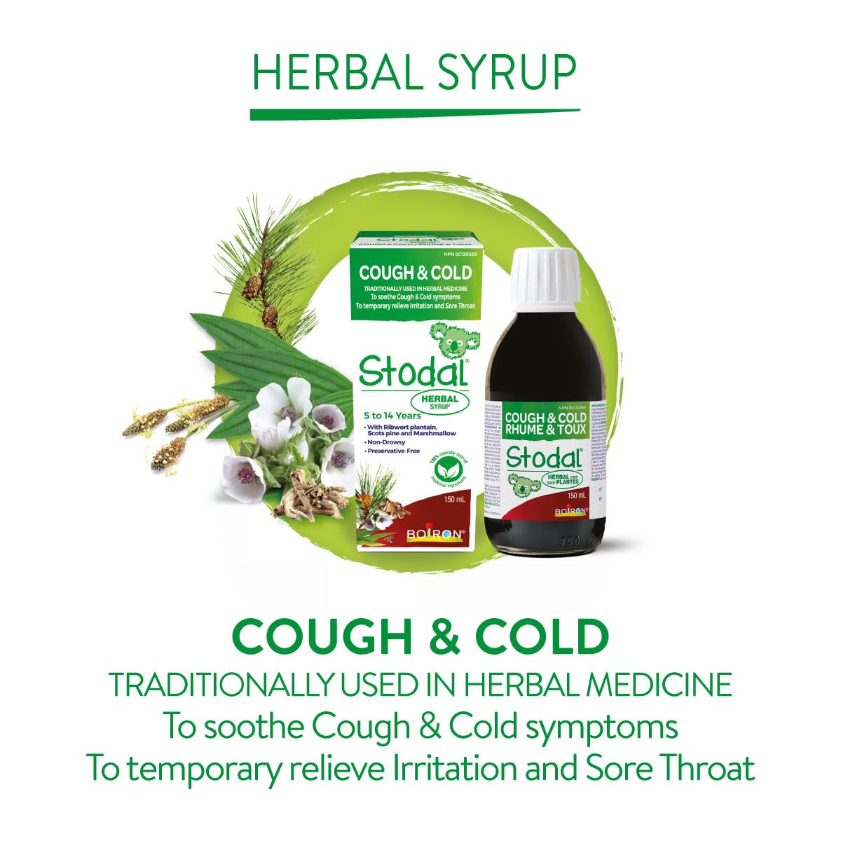 Boiron - Stodal Herbal Syrup (150ml)