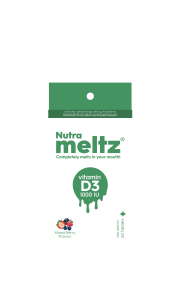 NUTRAMELTZ - Vitamin D3 - 1000 IU (60tab)