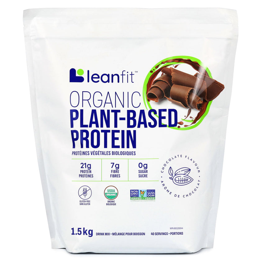 LeanFit - Organic Plant Protein - Chocolate (715g)