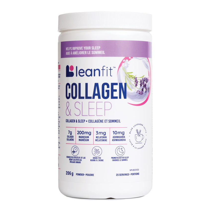 LeanFit - Collagen & Sleep - Blue Lavender (206g)