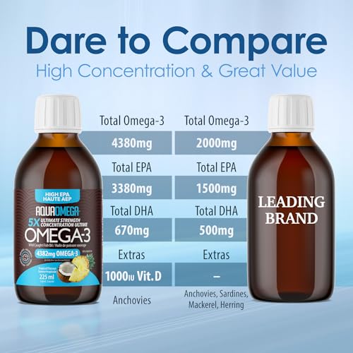 AquaOmega - 5X Ultimate Strength EPA Tropical (225ml)
