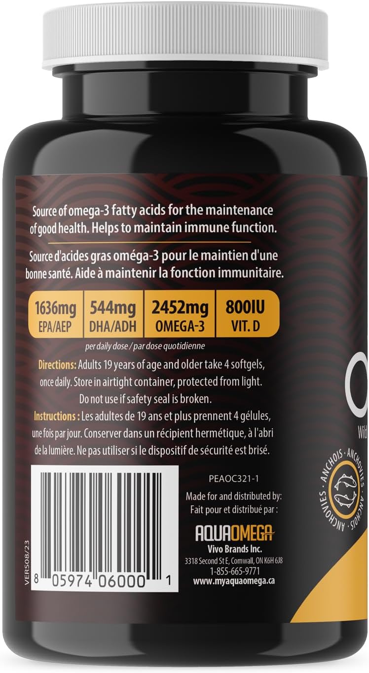 AquaOmega - Daily Maintenance 3x SoftGels (120sg)