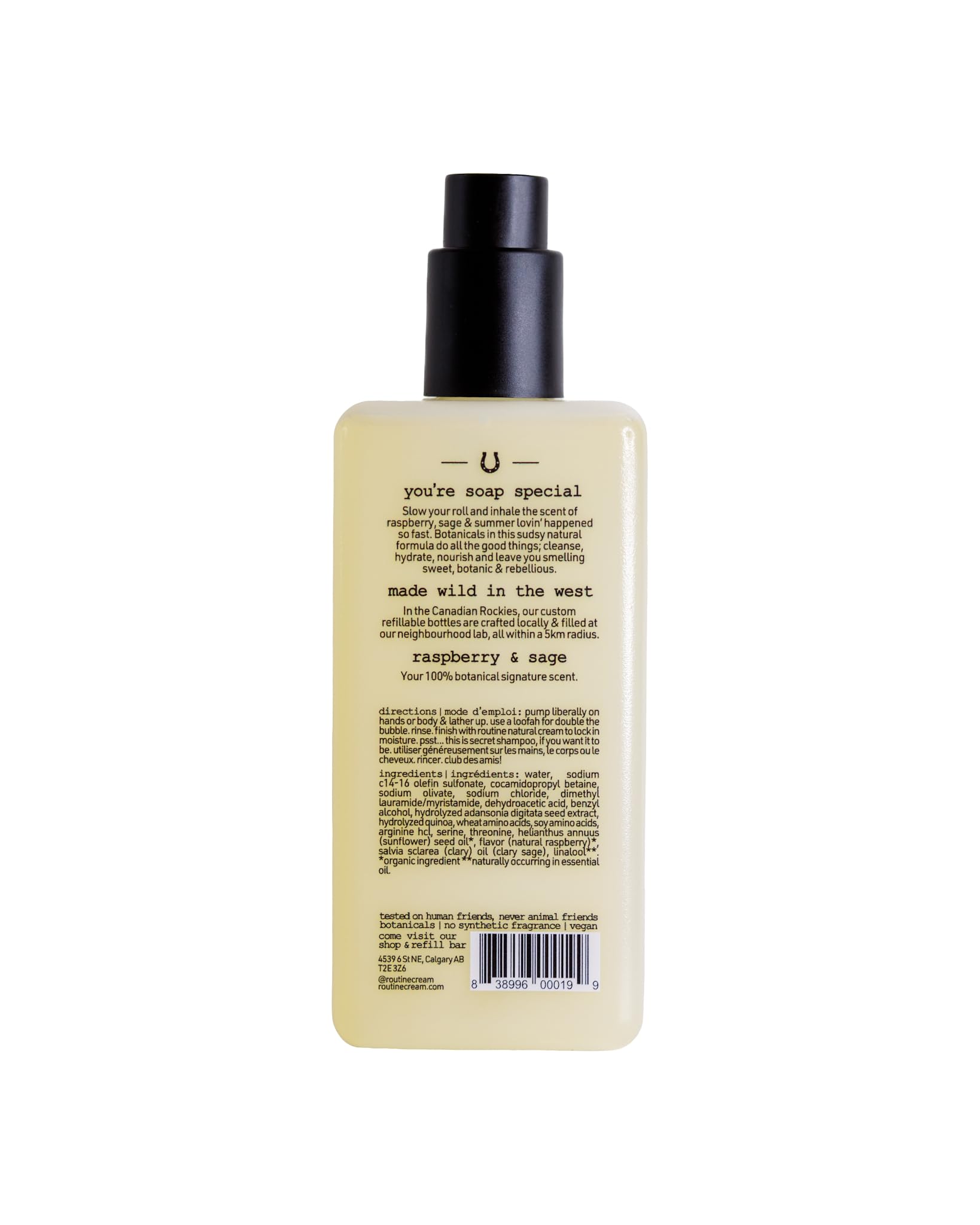 Routine Natural Beauty - A Girl Named Sue Hand & Body Wash (350ml)