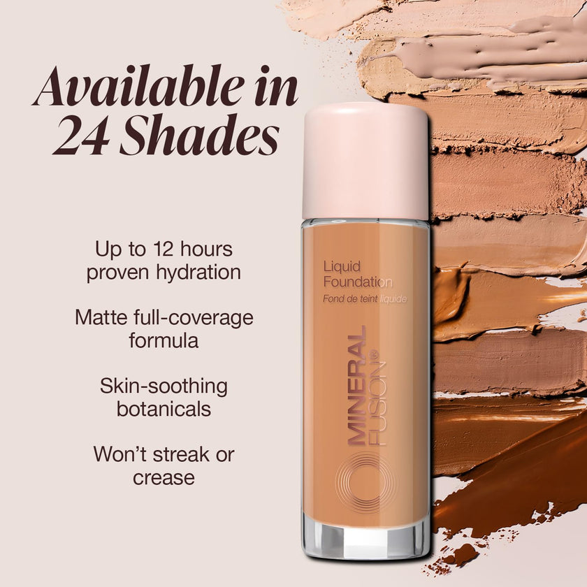 Mineral Fusion Natural Brands - Liquid Foundation Deep 2 (30ml)