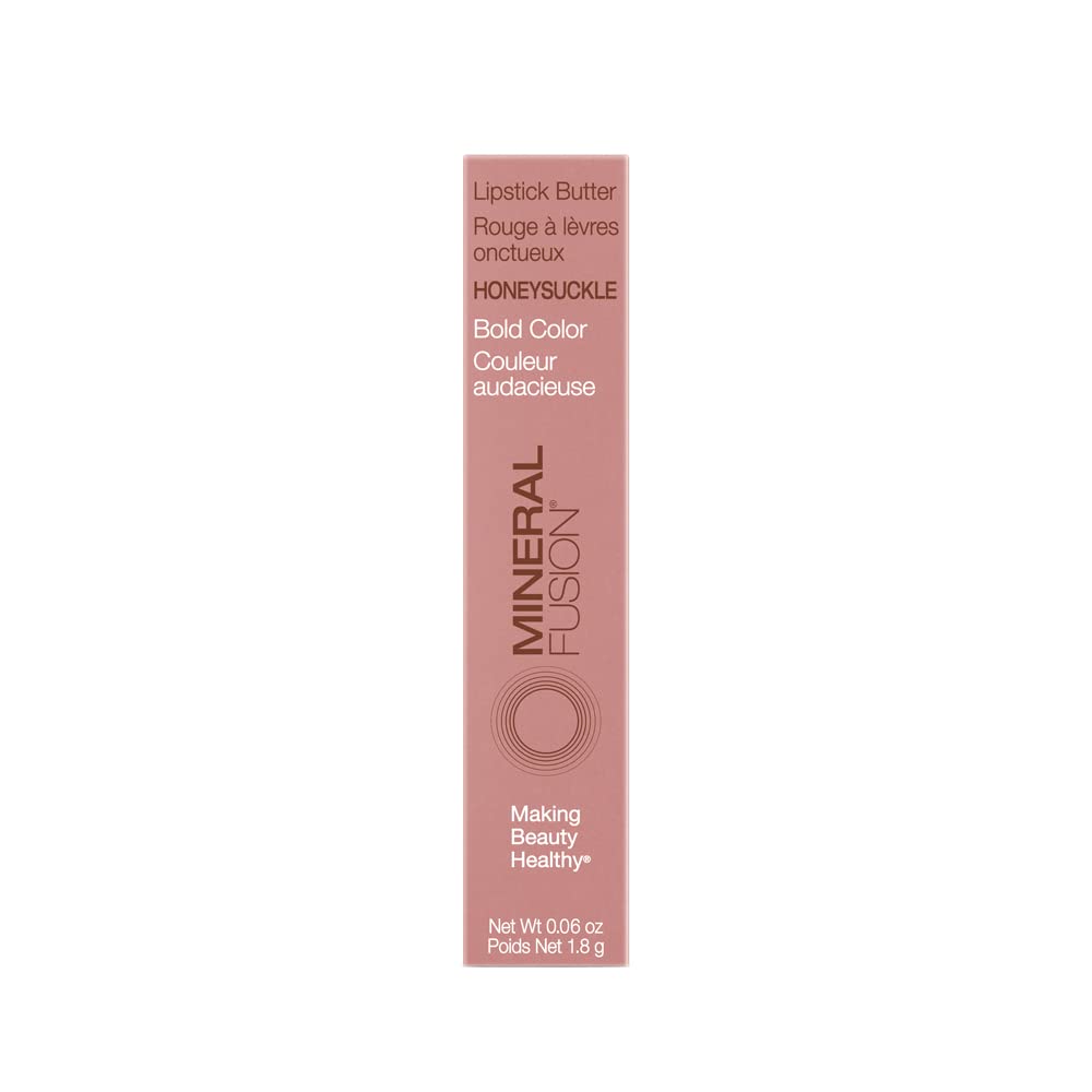 Mineral Fusion Natural Brands - Lipstick Butter Honeysuckle (1.8g)