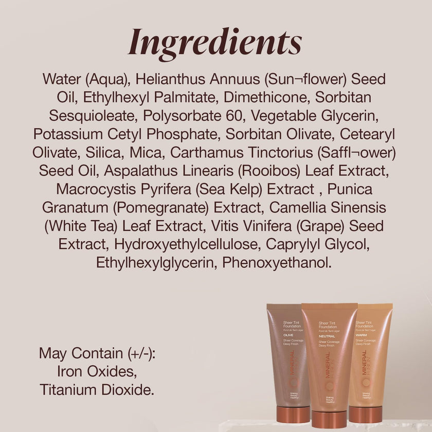 Mineral Fusion Natural Brands - Sheer Tint Neutral (54ml)