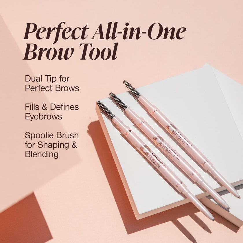 Mineral Fusion Natural Brands - Retractable Brow Pencil Md Brn (0.09g)