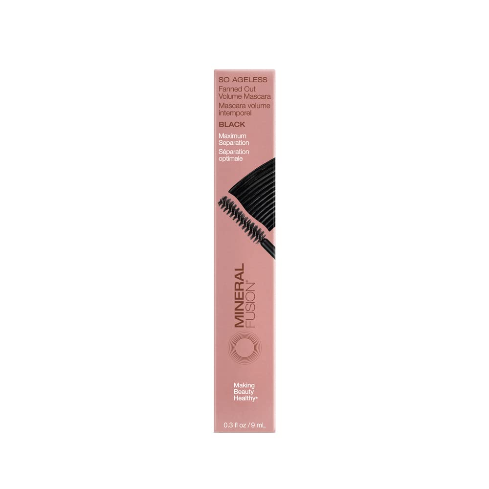 Mineral Fusion Natural Brands - So Ageless Volume Mascara Blk (9ml)