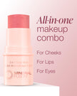 Mineral Fusion Natural Brands - 3-In-1 Color Stick Rosette (4.5g)