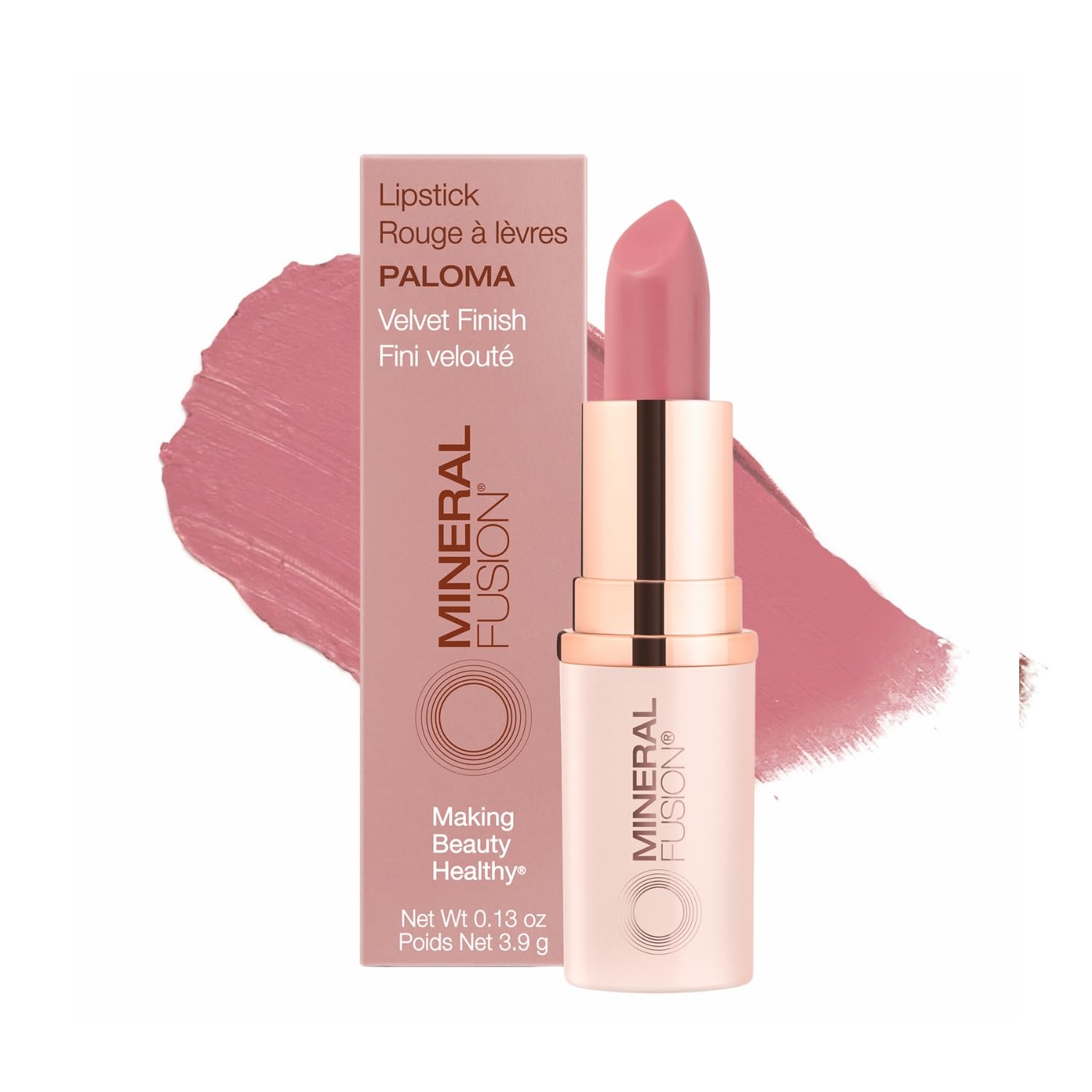 Mineral Fusion Natural Brands - Lipstick - Paloma (3.9g)