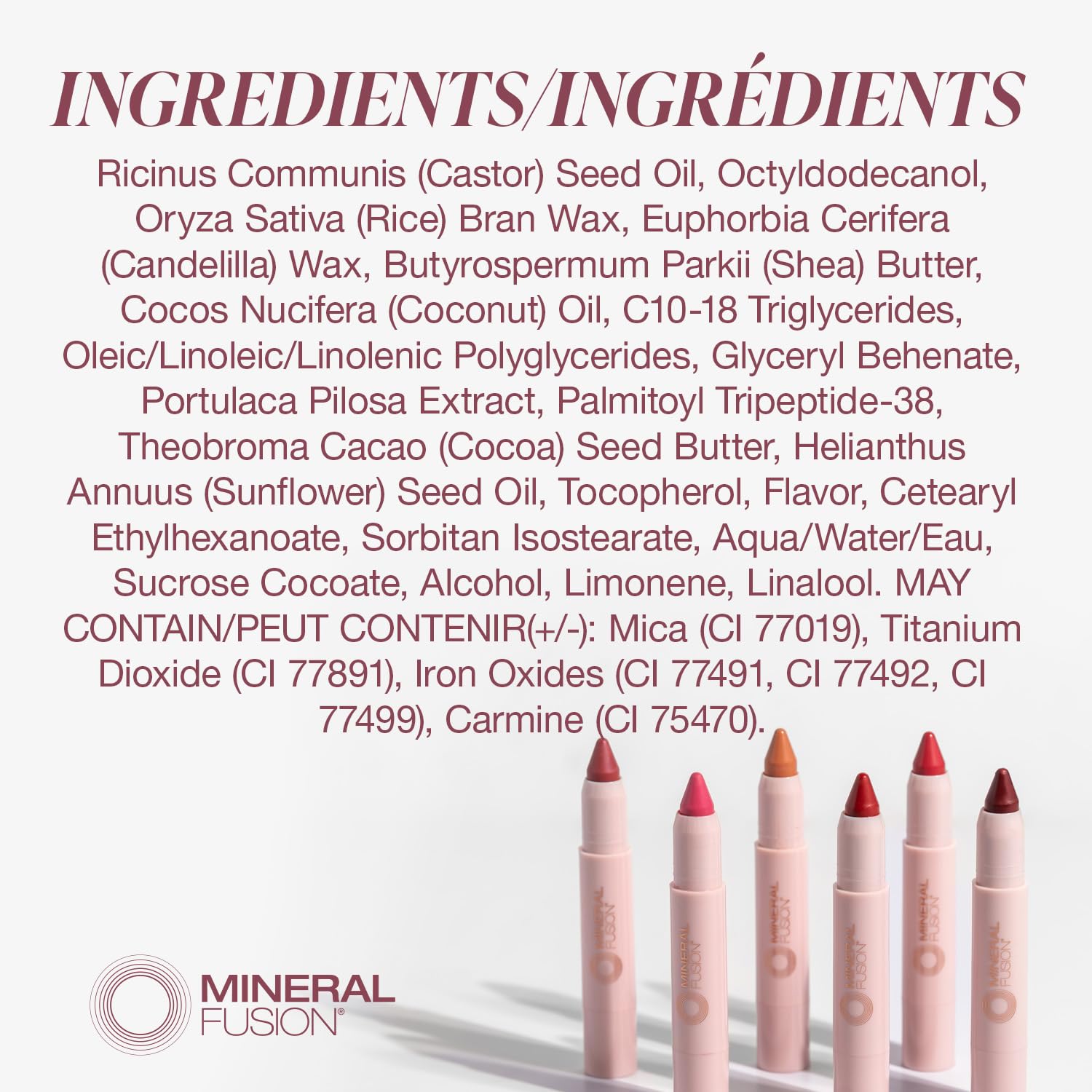 Mineral Fusion Natural Brands - Sheer Moist Lip Tint Daring (3g)