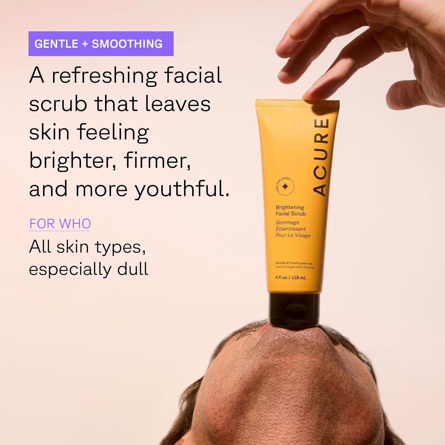 Acure - Brightening Facial Scrub (118ml)