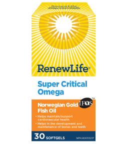 Renew Life - Norwegian Gold Super Critical Omega (30sg)