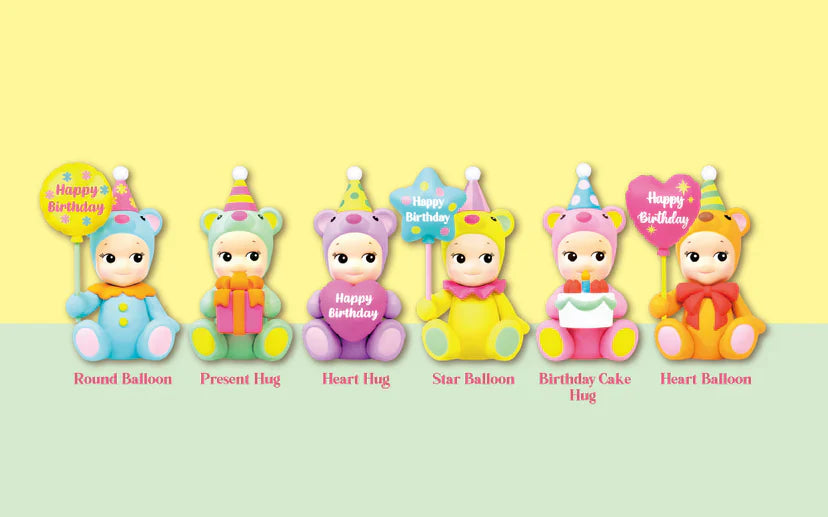 [pre order] Sonny Angel  Birthday Gift Bear Series
