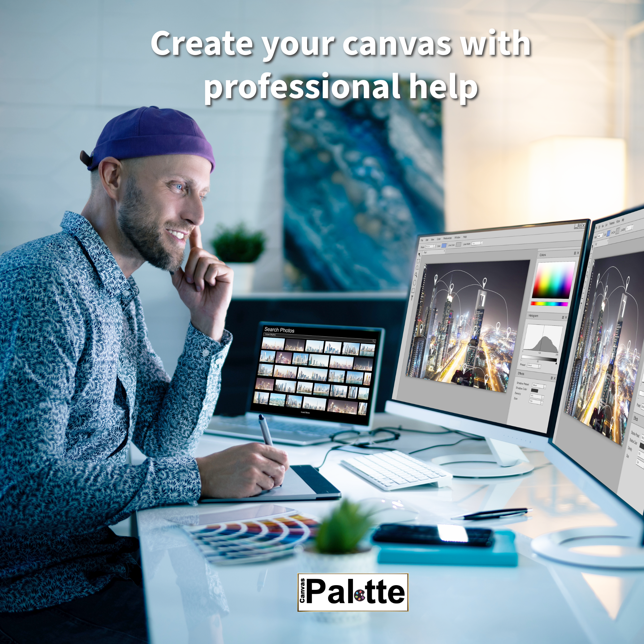 Obtenez un devis : Toile photo personnalisée