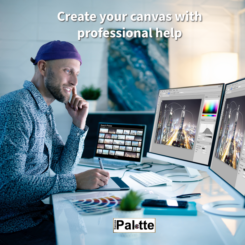 Obtenez un devis : Toile photo personnalisée