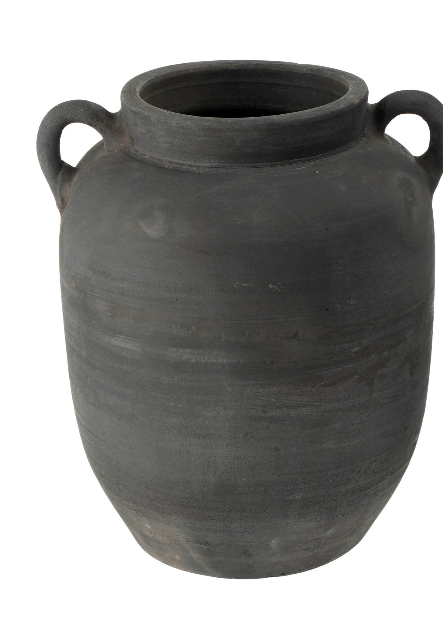 Provenance Burnt Terracotta Vase