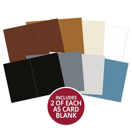 Adorable Scorable Pre-Scored Card Blanks - A5 Neutrals Selection