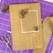 Kraft Pre-Scored Card Blanks - A5