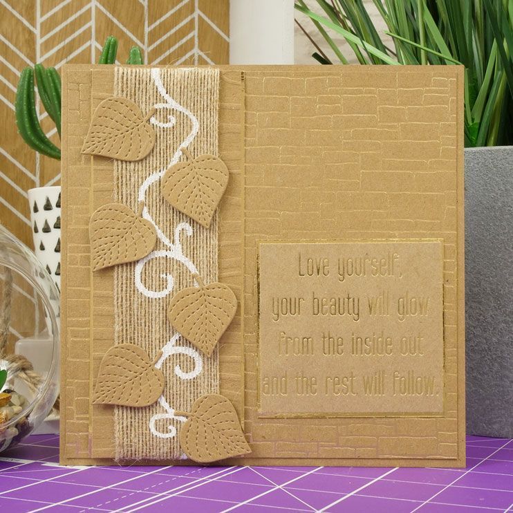 Kraft Pre-Scored Card Blanks - 6