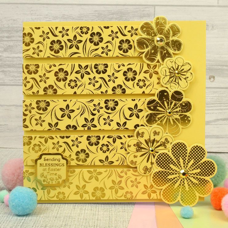 Rainbow Brights Pre-Scored Card Blanks - 6