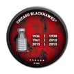 BOBBY HULL SIGNED CHICAGO BLACKHAWKS PUCK – 6-TIME STANLEY CUP CHAMPION COLLECTIBLE