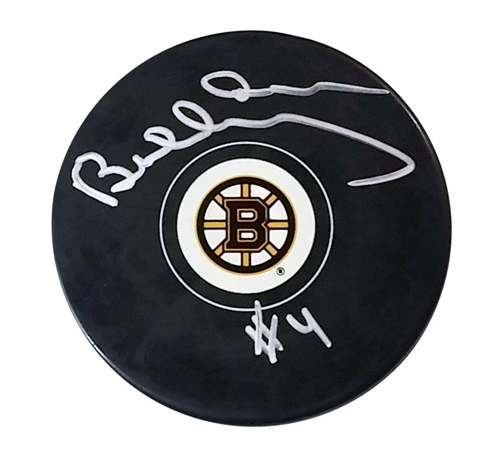 BOBBY ORR AUTOGRAPHED BOSTON BRUINS LOGO PUCK – HAND?SIGNED #4, GNR COA INCLUDED – VINTAGE NHL COLLECTIBLE FOR FANS & GIFT GIVERS