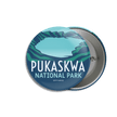 Pukaskwa National Park of Canada Pinback Button, Canada Parks
