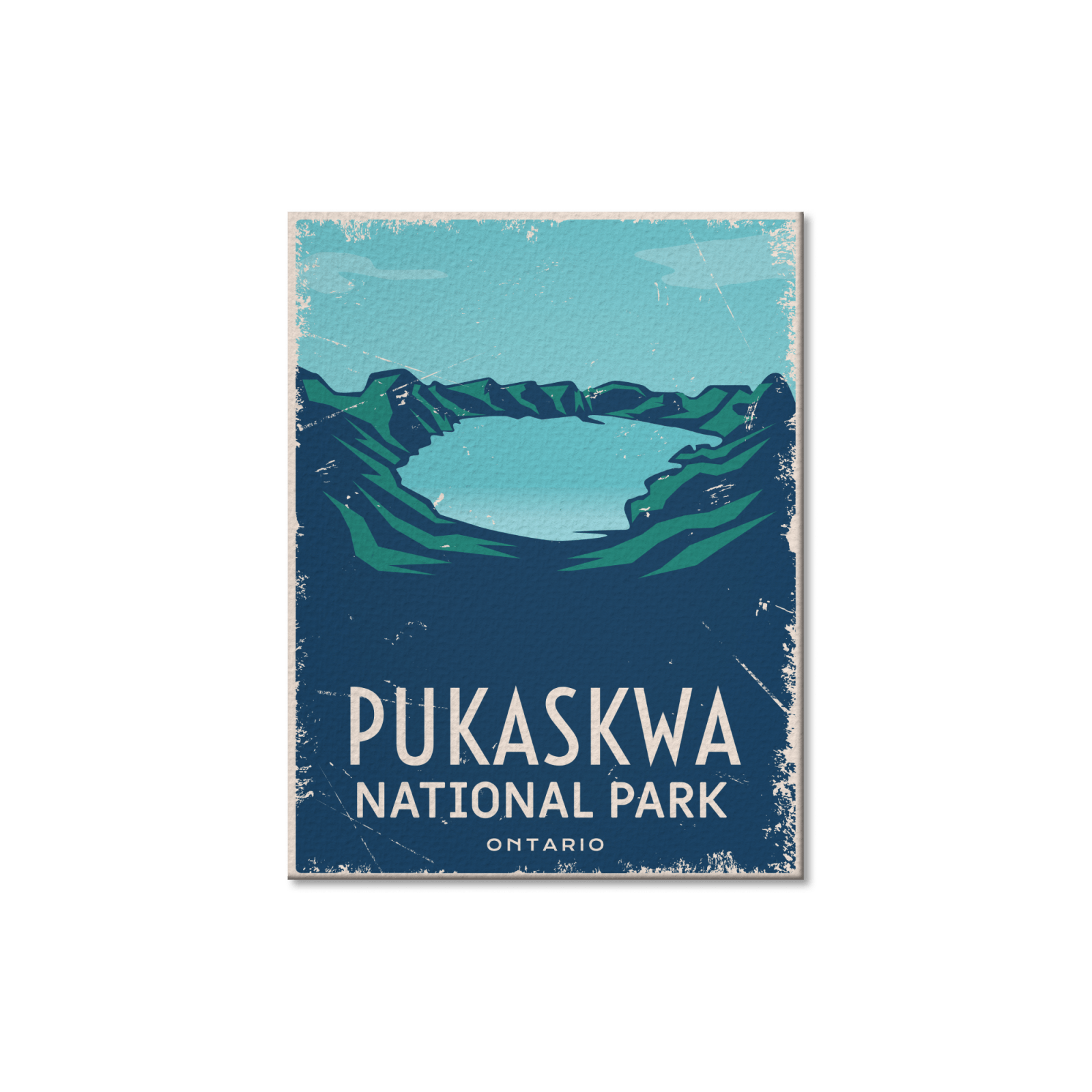 Pukaskwa National Park of Canada Postcard, Canada Parks