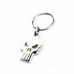 Punisher Skull Keychain