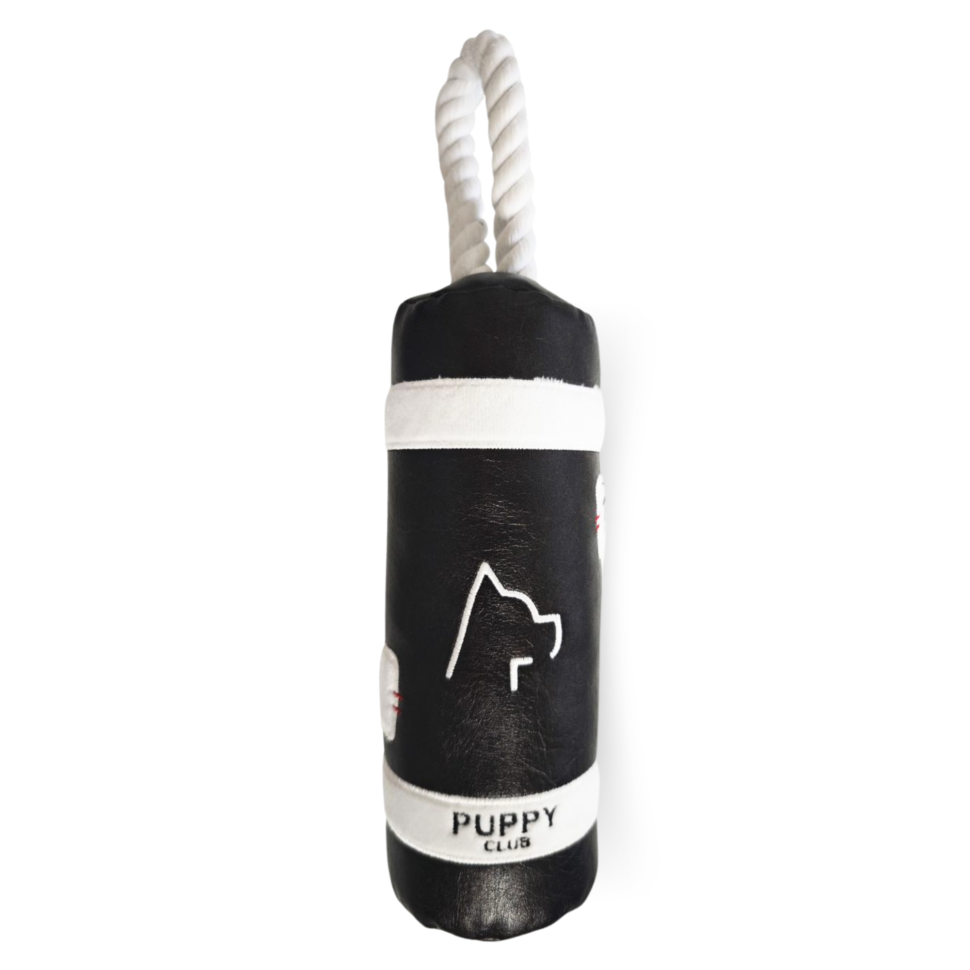 Punching Bag | Squeaky Rope Dog Toy