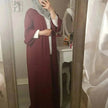 Pure Color Cardigan Spot Middle East Cardigan Dubai Robe