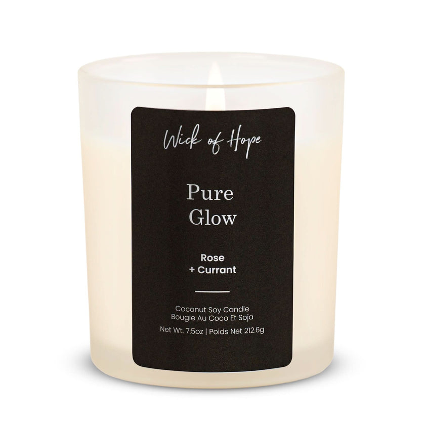 Pure Glow Candle | Rose + Currant