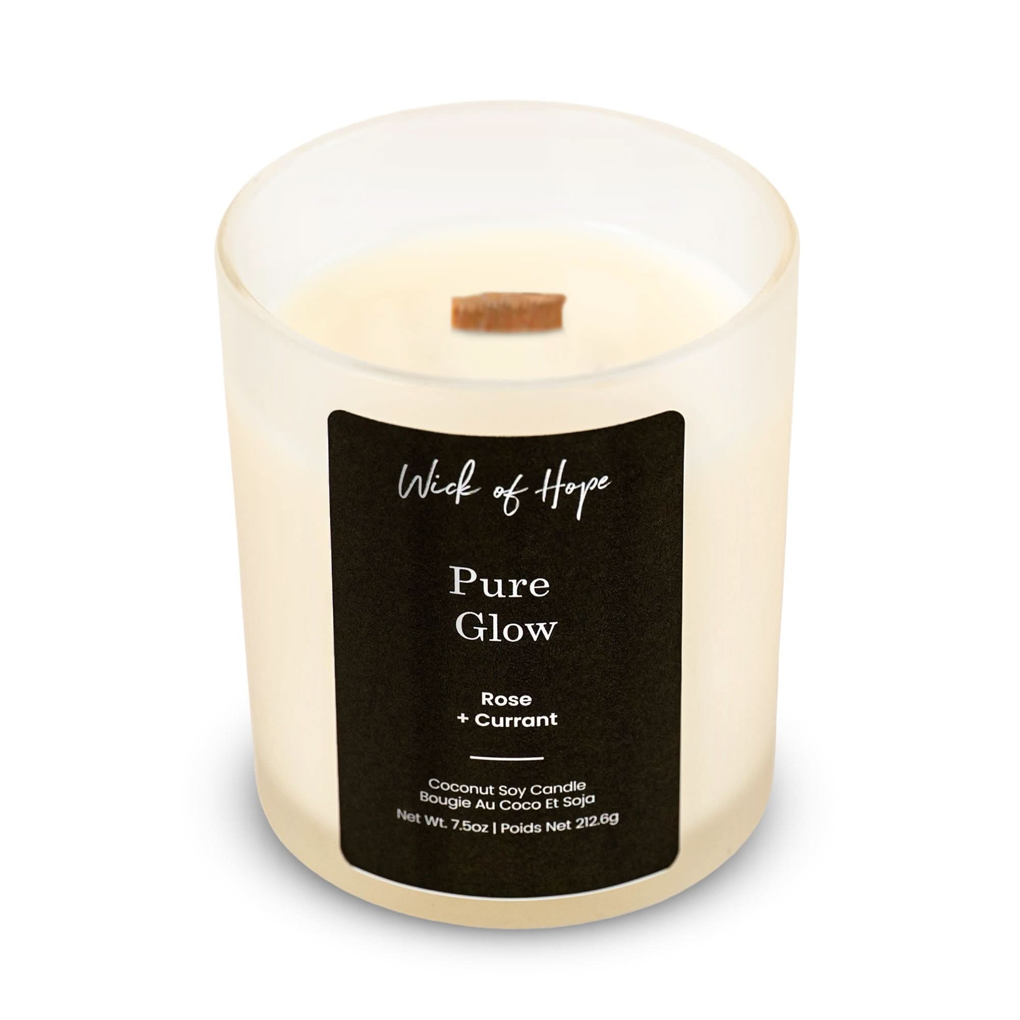 Pure Glow Candle | Rose + Currant